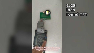 จอแสดงผล TFT LCD แบบกลมขนาด 1.28 นิ้ว 240x240 GC9A01 SPI