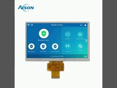 7 นิ้วอุตสาหกรรม TFT LCD โมดูล 40 Pin LVDS โมดูลจอ 500cd / m2