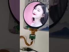 300 Cd/M2 รอบ TFT Display 4 นิ้ว 720x720 Display ด้วย 4 Lane MIPI Interface