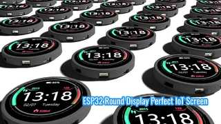 โมดูลแสดงผล ESP32-C3 แบบกลมขนาด 1.28 นิ้ว