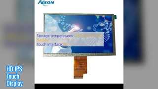 หน้าจอสัมผัส IPS ขนาด 7 นิ้ว 1024x600 HD