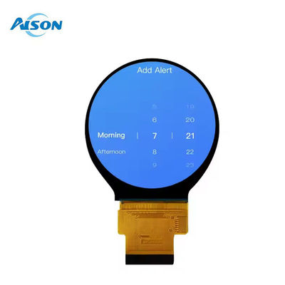 2.1 นิ้ว รอบ TFT Display 480x480 40 Pin RGB อินเตอร์เฟซสําหรับ Smart Home