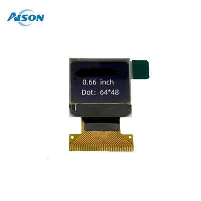 0.66 นิ้ว โมดูลจอ OLED 64x48 โมโนครอม OLED Display 28 Pin