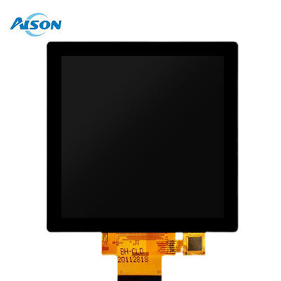 4 นิ้วจอ LCD สี่เหลี่ยม 40 ปิน สี่เหลี่ยมจอสัมผัส 480X480 ด้วย PCAP Touch