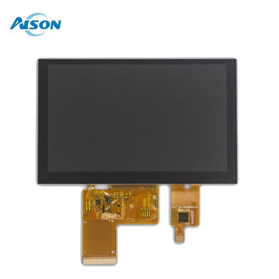 5' 800x480 TFT โมดูลจอ LCD 5 นิ้ว IPS LVDS TFT Display 500 Cd/M2