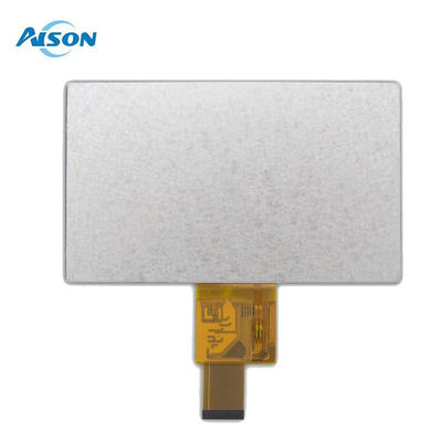 7 นิ้ว 40 ปิน 800x480 TFT LCD Display Panel 400 Cd/M2 อินเตอร์เฟซ RGB