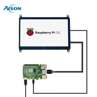 7 นิ้ว HDMI Capacitive Touchscreen จอ TFT ที่กําหนดเอง สําหรับ Raspberry Pi