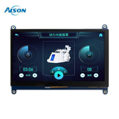 7 นิ้ว HDMI Capacitive Touchscreen จอ TFT ที่กําหนดเอง สําหรับ Raspberry Pi