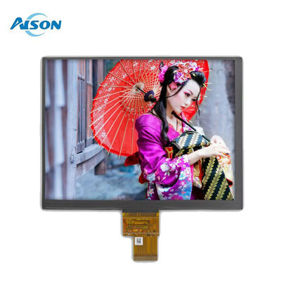 8 นิ้ว 1024x768 TFT LCD Display พร้อม LVDS Interface 1000cd/m2