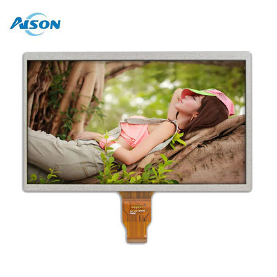 10.1 นิ้ว TFT Display LVDS LCD Display 1024X600 ความละเอียด 300cd/M2