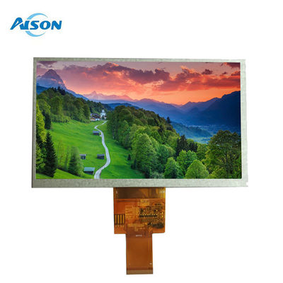 7 นิ้ว TFT Panel 450 cd/m2 40 Pin Panel 800x480 พร้อม 24 BIT RGB Interface 40Pin
