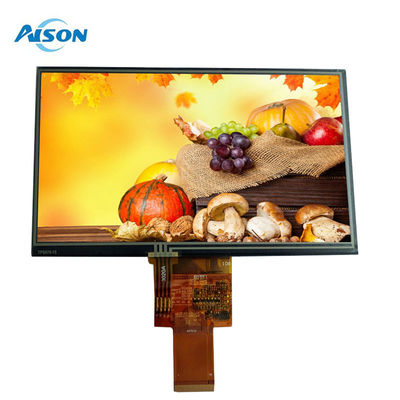 7" RTP TFT Display ความละเอียด 800X480 RGB Interface 40 Pin สําหรับการใช้งานในอุตสาหกรรม