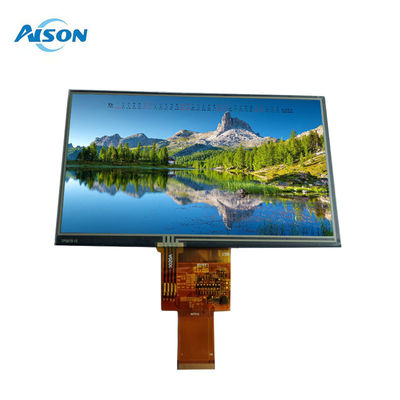 7" RTP TFT Display ความละเอียด 800X480 RGB Interface 40 Pin สําหรับการใช้งานในอุตสาหกรรม