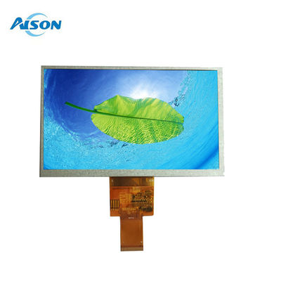 7" RTP TFT Display ความละเอียด 800X480 RGB Interface 40 Pin สําหรับการใช้งานในอุตสาหกรรม