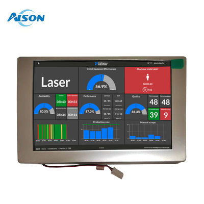5.7 TFT LCD Display 320x240 Industrial LCD Panel 750 Nits อินเตอร์เฟซ RGB 18 บิต