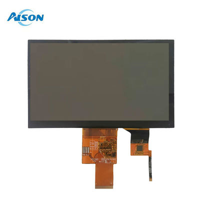 โมดูลจอ LCD ขนาด 7 นิ้ว 400 Cd/M2 TFT LCD Touch Screen 800x480