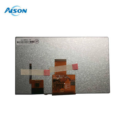 โมดูลจอ LCD ขนาด 7 นิ้ว 400 Cd/M2 TFT LCD Touch Screen 800x480