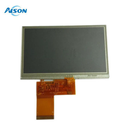 4.3 นิ้ว TFT Resistive Touch Screen 350 cd/m2 สี TFT Screen 480X272 พร้อมอินเตอร์เฟซ RGB
