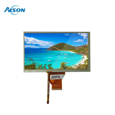 7 นิ้ว TFT Resistive Touch Screen 800X480 โมดูลจอสัมผัส 300 Cd/M2