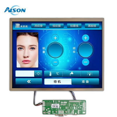 12.1 นิ้ว 1024x768 อุตสาหกรรม TFT Display With IPS การดูทิศทาง 650 cd / m2
