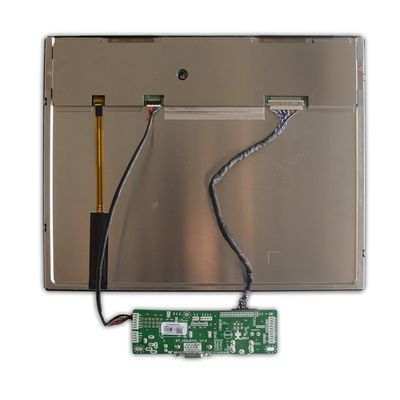 12.1 Inch Display 900:1 1024x768 Display 650 Cd/M2 อินเตอร์เฟซ LVDS