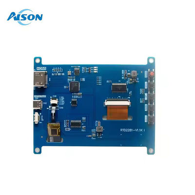 5 นิ้ว HDMI Raspberry Pi Display 800x480 มอกลุ้นจอสัมผัสขนาดจุ 400 Cd/M2