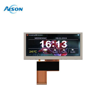 3.9 นิ้ว 480x128 ลายแหล่งทัศน์ ลายจอ LCD 500 Cd/M2 ลายจอ LCD