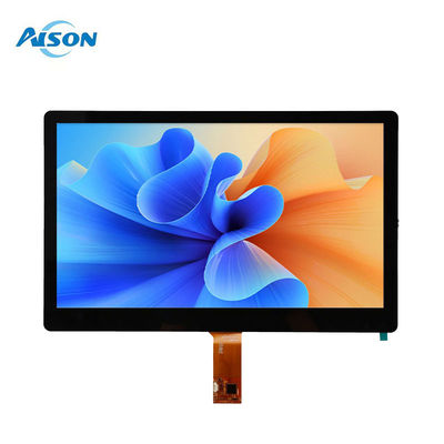 15.6'' Full HD TFT LCD Module Display 1920x1080 LVDS Interface With PCAP Touch Screen สําหรับการใช้งานกลางแจ้ง
