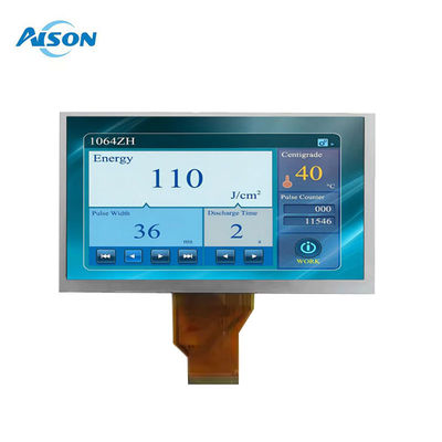 9 นิ้ว TFT LCD Display 800x480 RGB อินเตอร์เฟซ 50 ปิน