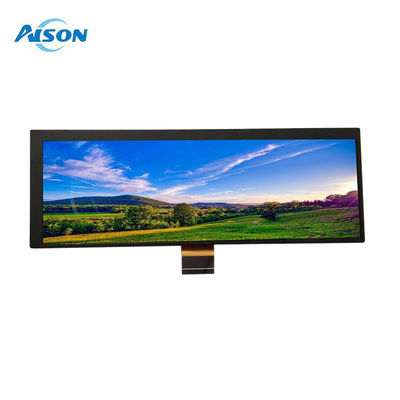 8 นิ้ว แบบบาร์ LCD จอ 1600x480 กระชับ TFT จอ 500 cd / m2