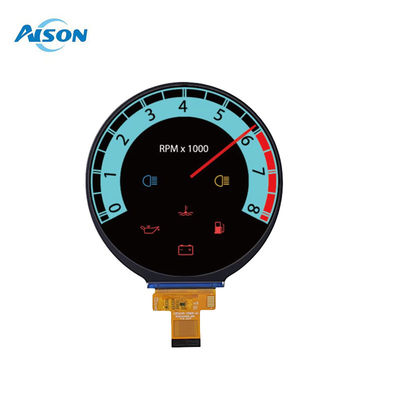4 นิ้ว 720x720 จอ พร้อม 4 เลน MIPI อินเตอร์เฟซ 300 Cd / M2 จอ TFT รอบ