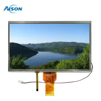 10.1 นิ้ว TFT Display LVDS LCD Display 1024X600 ความละเอียด 300cd/M2