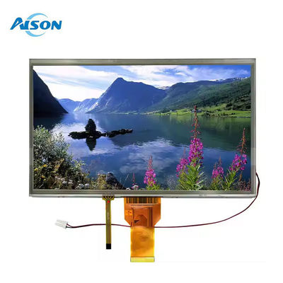 10.1 นิ้ว TFT Display LVDS LCD Display 1024X600 ความละเอียด 300cd/M2