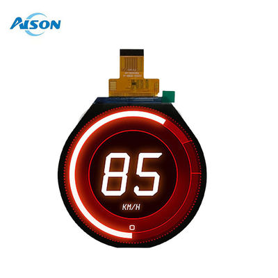 3.4 นิ้ว 800 * 800 วงกลม TFT LCD Display MIPI อินเตอร์เฟซ 30 ปินสําหรับการควบคุมอุตสาหกรรมบ้านฉลาด