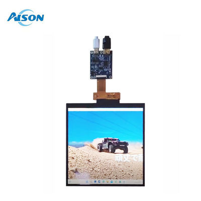 7.6 นิ้ว 800x800 ตาราง TFT Display Module MIPI อินเตอร์เฟซกับ HDMI Driver Board