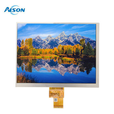สว่างสูง 8 นิ้ว LCD Panel 1024x768 TFT Capacitive Touch Screen