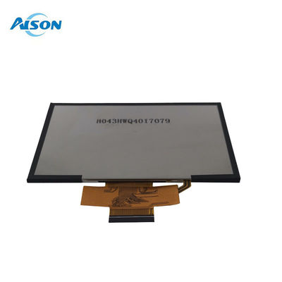 4.3 นิ้ว 480x272 IPS โมดูลจอ TFT RGB 24 บิต Driver IC SC7283
