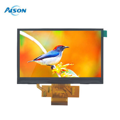 4.3 นิ้ว 480x272 IPS โมดูลจอ TFT RGB 24 บิต Driver IC SC7283