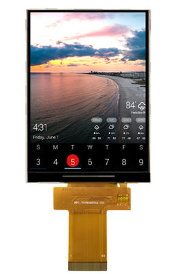 3.5 นิ้ว 320x480 Portrait MIPI TFT LCD Module พร้อม PCAP Touch