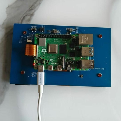 7 นิ้ว MIPI-DSI IPS LCD Display จอสัมผัสขนาดจุสําหรับ Raspberry Pi 5 4 3