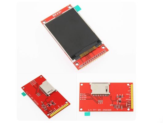2.4 นิ้ว ILI9341 SPI 320*240 TFT LCD Screen Module LCD Display กับบอร์ดพีซีบี