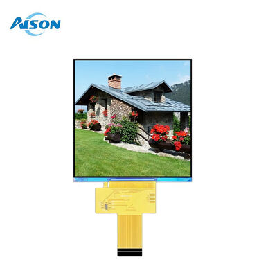 จอแสดงผล LCD TFT MIPI ทรงสี่เหลี่ยมขนาด 3.95 นิ้ว 720X720 พร้อมหน้าจอสัมผัสแบบคาปาซิทีฟ LED Backlight GT911 สำหรับ Smart Home แบบ 86 Box
