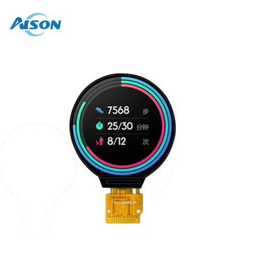 1.28 นิ้ว แบบกลม จอ LCD 12 ปิน จอ 240x240 Driver GC9A01 SPI Interface