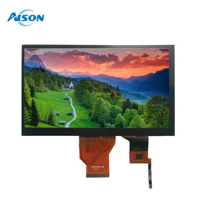 7 นิ้ว 800x480 TFT LCD Display 50 Pin อินเตอร์เฟซ RGB พร้อม Capacitive Touch