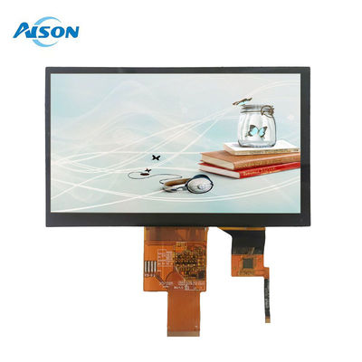 7 นิ้ว 800x480 IPS TFT จอสัมผัสความจุ RGB 40 PIN