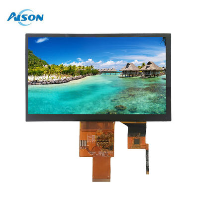 7 นิ้ว 800x480 โมดูลจอ TFT RGB 40 Pin Capacitive TFT Touch Screen