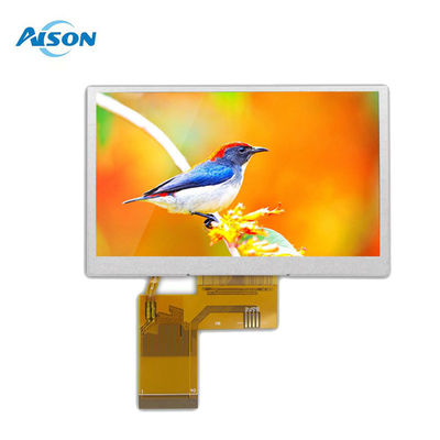 4.3'' 480X272 IPS TFT LCD Display 40 Pin RGB อินเตอร์เฟซ 24 บิต