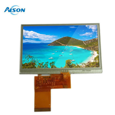 4.3 นิ้ว 480x272 หน้าจอสัมผัสแบบต้านทาน 4.3 นิ้ว RTP TFT