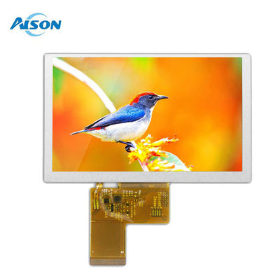 5 นิ้ว TFT LCD Display 800x480 หน้าจอ 500 Cd/M2 RGB 24 Bit TN 40pin