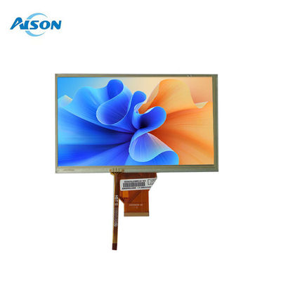 7 นิ้ว 800X480 พานีลสัมผัสแบบต้านทาน 50 ปิน RGB 24 บิต 7 นิ้ว RTP Display